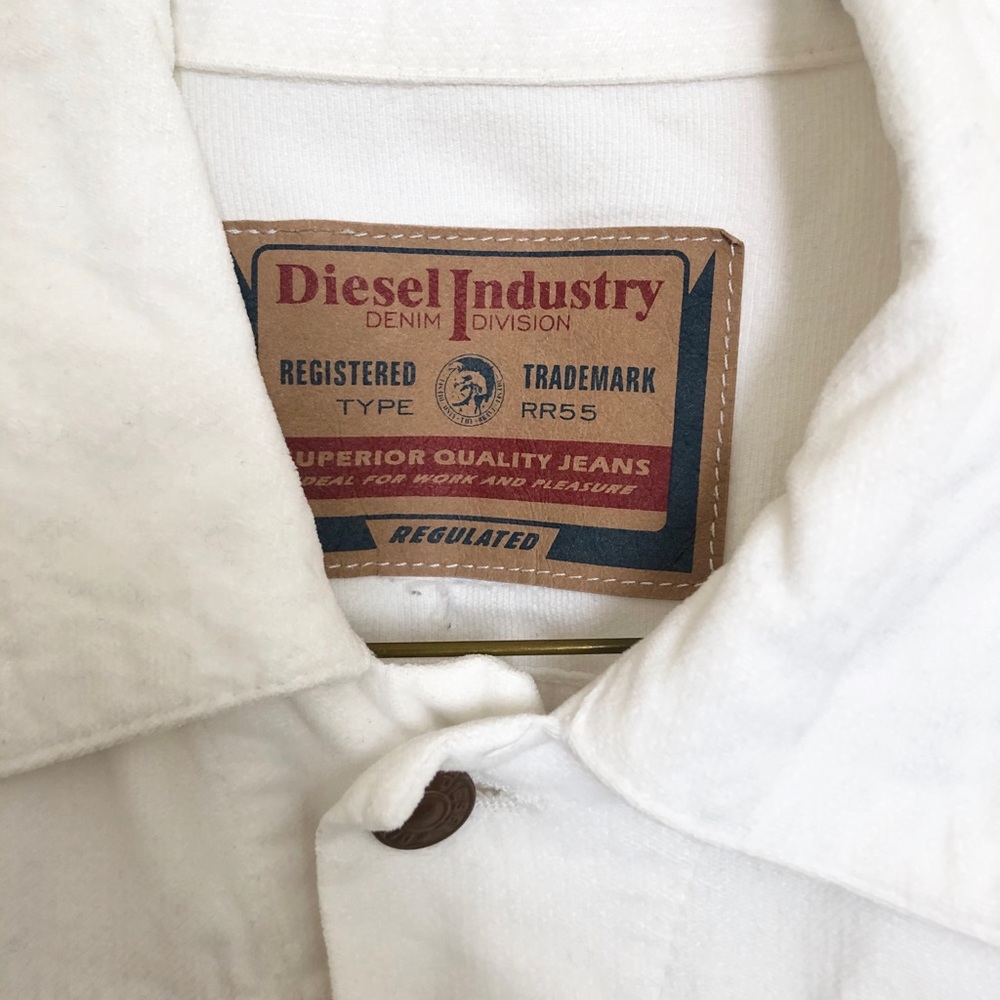 Diesel White Jean Jacket - Picture 2 of 3